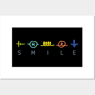 Smile Posters and Art